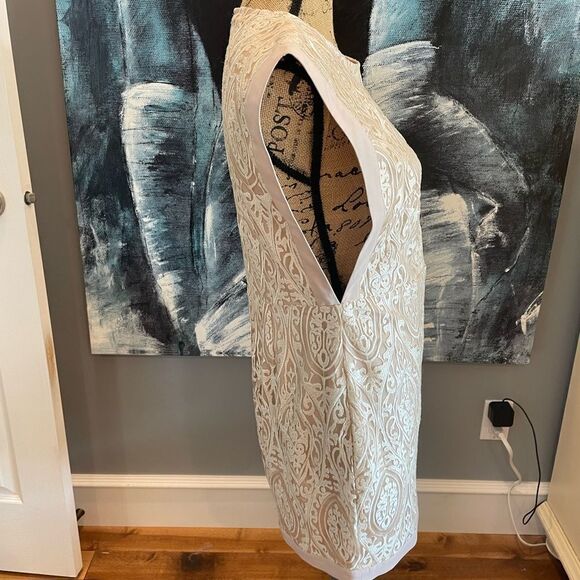 Lovers Wonderland Embroidered Dress sz L - Picture 8 of 11